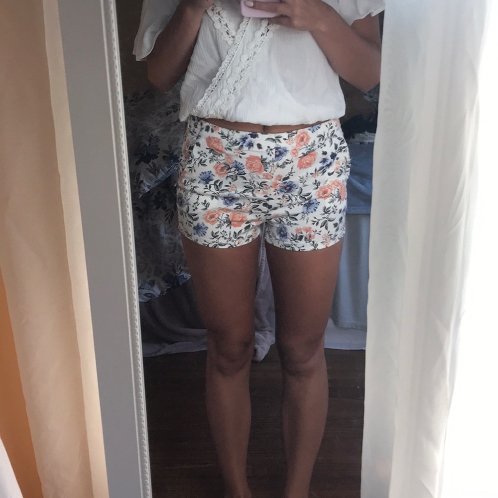 Floral shorts